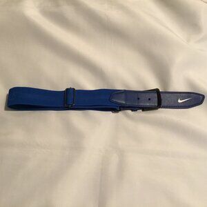 Nike Baseball Belt For Youth In Blue. Adjustable, One Size